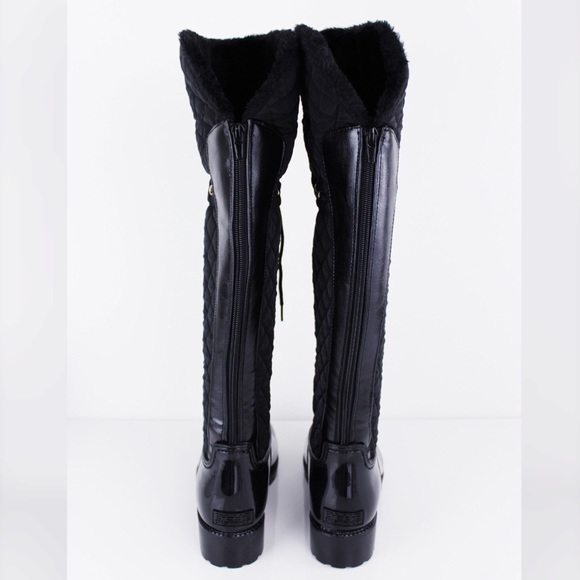 Furry Rain Boots - Picture 4 of 8